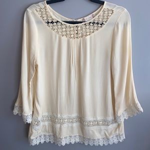 Altar’d State Cream Blouse